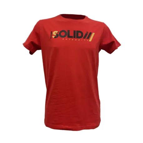 Pánske tričko s krátkym rukávom AUTHORITY T-SOLID M red