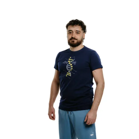 Pánske tričko s krátkym rukávom AUTHORITY T-DNA25 blue