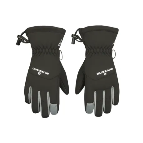 Juniorské lyžiarske rukavice BLIZZARD Spark junior ski gloves, black