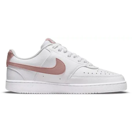 Dámska rekreačná obuv NIKE Court Vision Low Next Nature white pink oxford