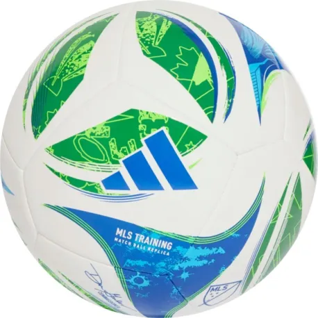 Futbalová lopta ADIDAS MLS TRN WHITE GREEN GLOBLU S