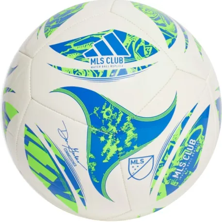 Futbalová lopta ADIDAS MLS CLB WHITE GREEN GLOBLU