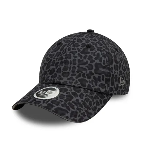 Dámska šiltovka NEW ERA Wmns open back cap - BLKGRA-BLKGRA