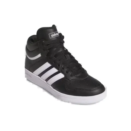 Juniorská rekreačná obuv ADIDAS Hoops 4.0 Mid Jr core black cloud white core black