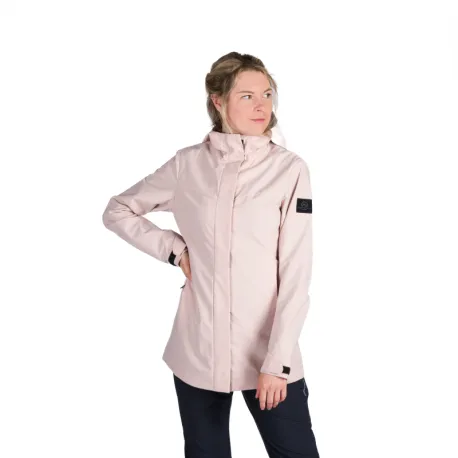 Dámska turistická softshellová bunda NORTHFINDER LUCINDA-366rose