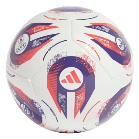 Futbalová lopta ADIDAS W EURO25 CLB WHITE PANTON PANTON
