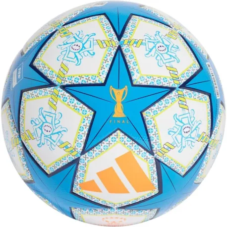 Futbalová lopta ADIDAS UWCL LGE WHITE ORANGE NGTSKY