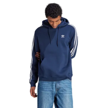 Pánska mikina s kapucňou ADIDAS ORIGINALS 3-STRIPES HOODY-NINDIG