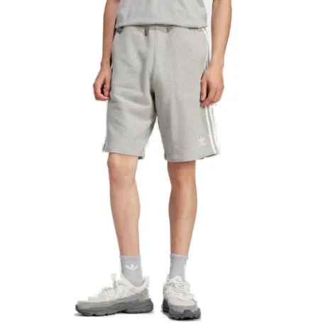 Pánske teplákové kraťasy ADIDAS ORIGINALS 3-STRIPE SHORT-MGREYH