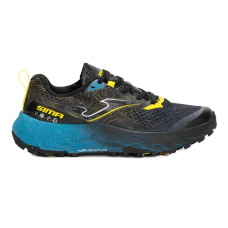 Pánska bežecká trailová obuv JOMA Sima 2501 M black blue