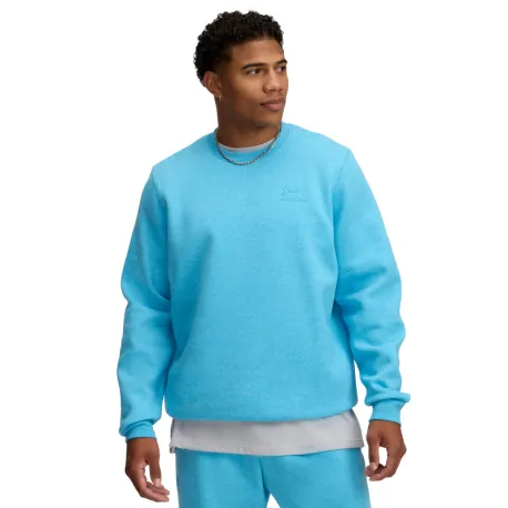 Pánska zateplená mikina UNDER ARMOUR UA Icon Fleece Crew-BLU