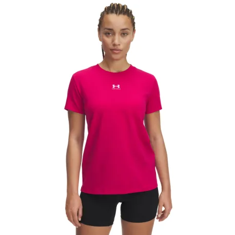 Dámske tričko s krátkym rukávom UNDER ARMOUR UA Rival Core SS-PPL