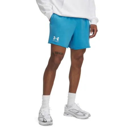 Pánske teplákové kraťasy UNDER ARMOUR UA Rival Terry 6in Short-BLU