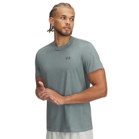 Pánske tréningové tričko s krátkym rukávom UNDER ARMOUR Vanish Elite Vent Prtd SS-GRN