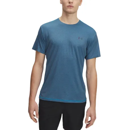 Pánske tréningové tričko s krátkym rukávom UNDER ARMOUR Vanish Elite Vent Prtd SS-BLU