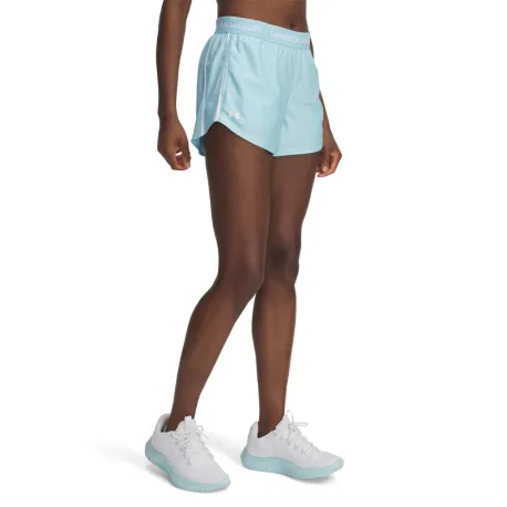 Dámske tréningové kraťasy UNDER ARMOUR Tech Play Up Shorts-BLU