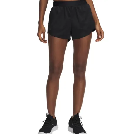 Dámske tréningové kraťasy UNDER ARMOUR Tech Play Up Shine Shorts-BLK