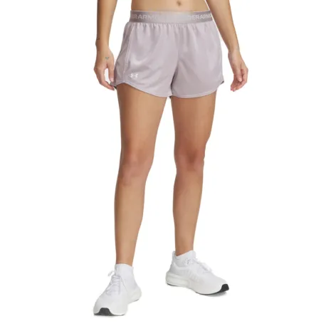 Dámske tréningové kraťasy UNDER ARMOUR Tech Play Up Shine Shorts-GRY