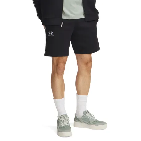 Pánske teplákové kraťasy UNDER ARMOUR UA Icon Fleece Short Taping-BLK