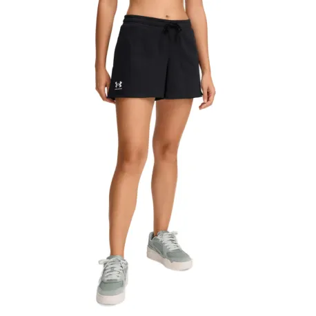 Dámske teplákové kraťasy UNDER ARMOUR UA Rival Terry Short-BLK