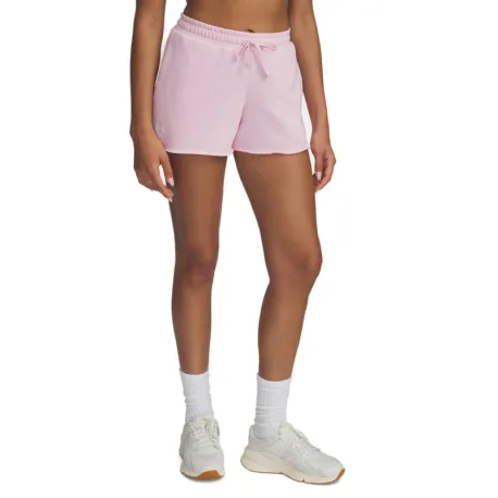 Dámske teplákové kraťasy UNDER ARMOUR UA Rival Terry Short-PNK