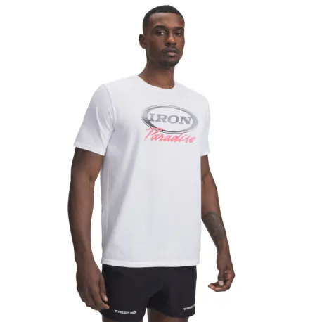 Pánske tričko s krátkym rukávom UNDER ARMOUR Iron SS-WHT