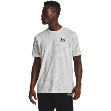 Pánske tričko s krátkym rukávom UNDER ARMOUR UA ABC CAMO SS-WHT