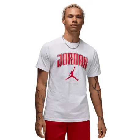 Pánske tričko s krátkym rukávom NIKE JORDAN M J CITY 88 SS CREW-100-White
