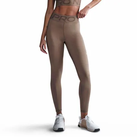 Dámske legíny NIKE PRO W NP SCULPT DF HR TIGHT-233-Brown