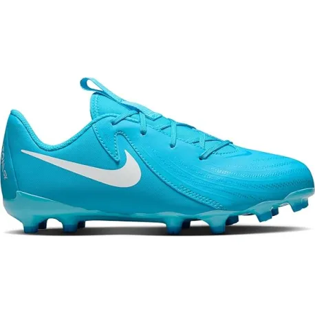 Chlapčenské futbalové kopačky outdoorové NIKE Phantom GX 2 Academy Jr FG MG blue fury white
