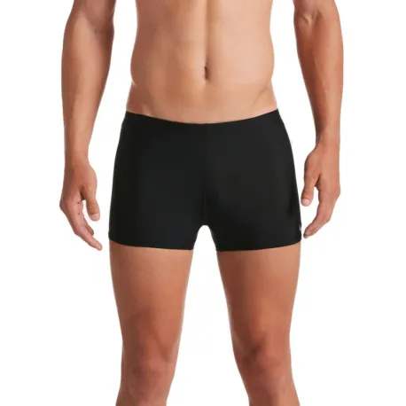 Pánske plavecké boxerky NIKE SWIM SQUARE LEG BLACK-BLACK