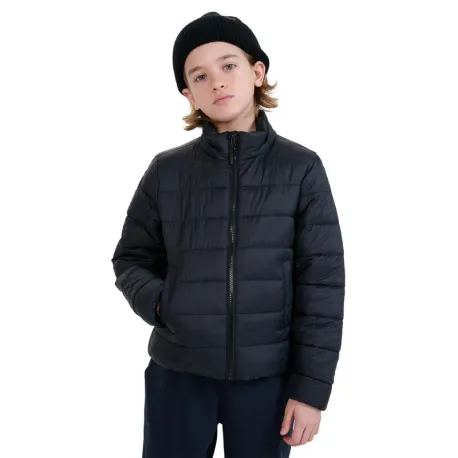 Chlapčenská bunda 4F JUNIOR DOWN JACKET-JWSS25TDJAM520-20S-BLACK