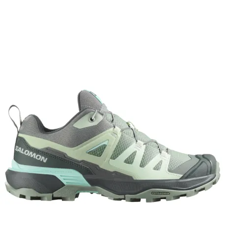 Dámska nízka turistická obuv SALOMON X Ultra 360 W green milieu urban chic clearly aqua
