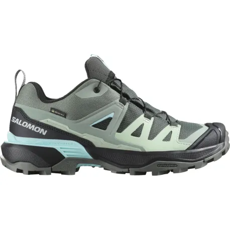 Dámska nízka turistická obuv SALOMON X Ultra 360 GTX W sedona sage black sea foam
