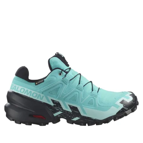 Dámska bežecká trailová obuv SALOMON Speedcross 6 GTX W blue curacao black iced aqua