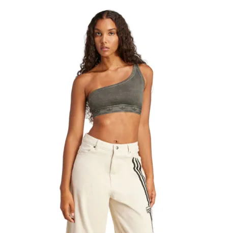 Dámska tréningová športová podprsenka ADIDAS ORIGINALS RIB BRA TOP-JC7558-Black