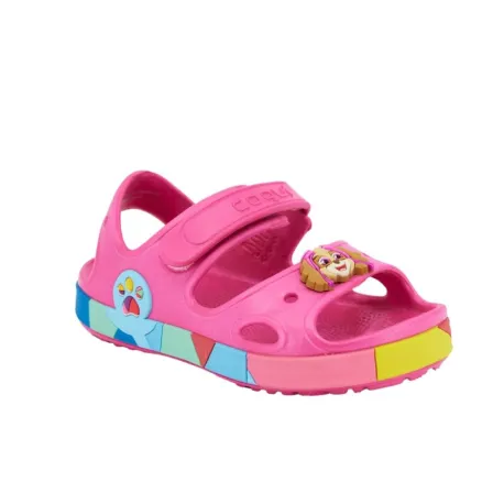 Dievčenské sandále COQUI Yogi Paw Patrol + Amulet K light fuchsia