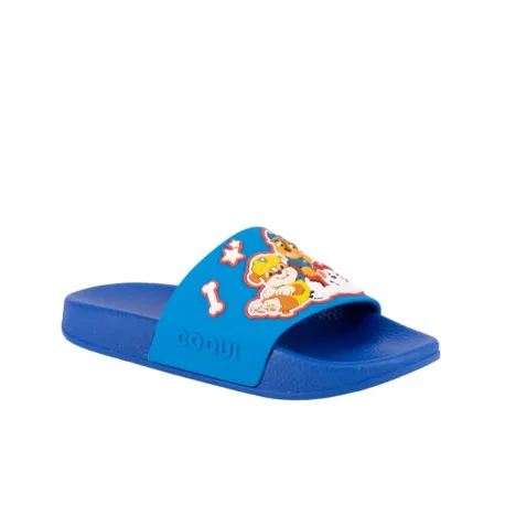 Chlapčenské šlapky (plážová obuv) COQUI Ruki Paw Patrol K sea blue royal