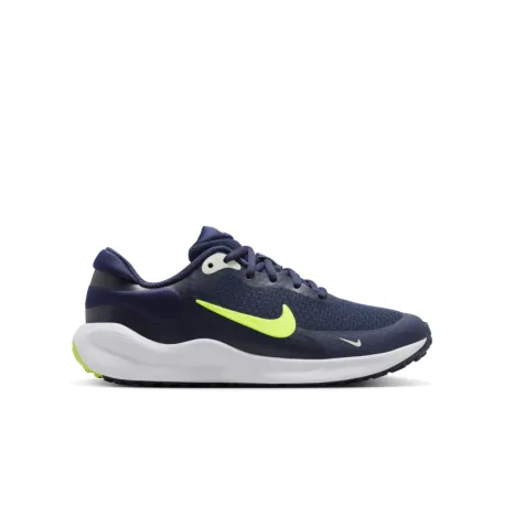 Chlapčenská športová obuv (tréningová) NIKE Revolution 7 Jr midnight navy volt tint white