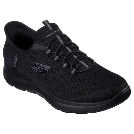 Pánska rekreačná obuv SKECHERS Summits High Range Slip-Ins M black black
