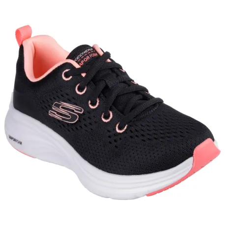 Dievčenská rekreačná obuv SKECHERS Vapor Foam Brisk Quick Jr black pink