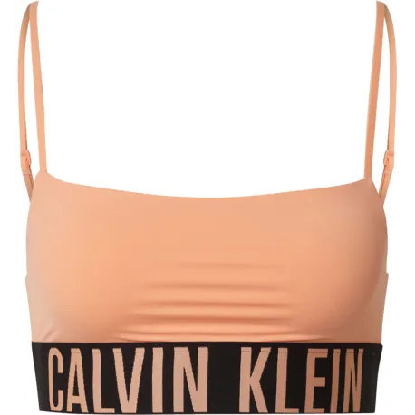 Dámska podprsenka CALVIN KLEIN UNLINED BRALETTE-Papaya Punch