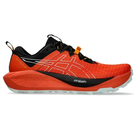 Pánska bežecká trailová obuv ASICS Gel Trabuco 13 nova orange pure aqua