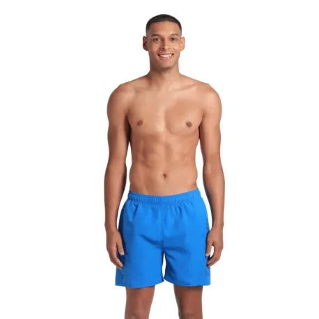 Pánske plavky ARENA FUNDAMENTALS LOGO BOXER R-BLUE CHINA-NAVY