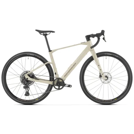 Gravel elektrobicykel MONDRAKER Dusty R, desert grey