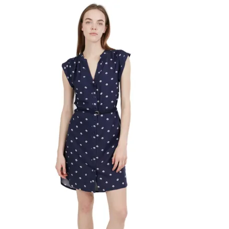 Dámske šaty FUNDANGO Mona Dress-498-blue pattern