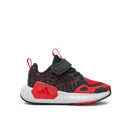 Chlapčenská rekreačná obuv ADIDAS Spider Runner K core black red cloud white
