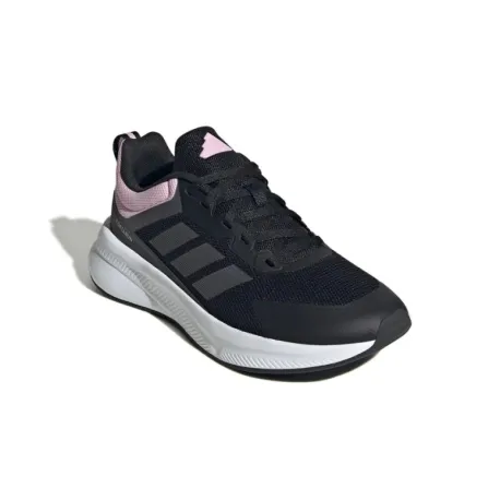 Dievčenská športová obuv (tréningová) ADIDAS FortaRun 4.0 Jr core black grey six clear pink
