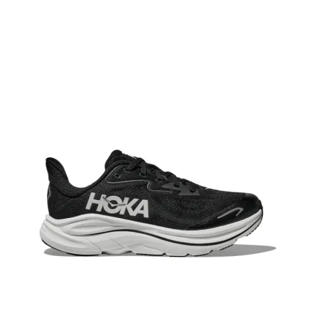Juniorská bežecká obuv HOKA Clifton 10 Jr black white