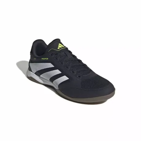 Pánske futbalové kopačky halové ADIDAS Predator League M IC core black carbon lucid lemon